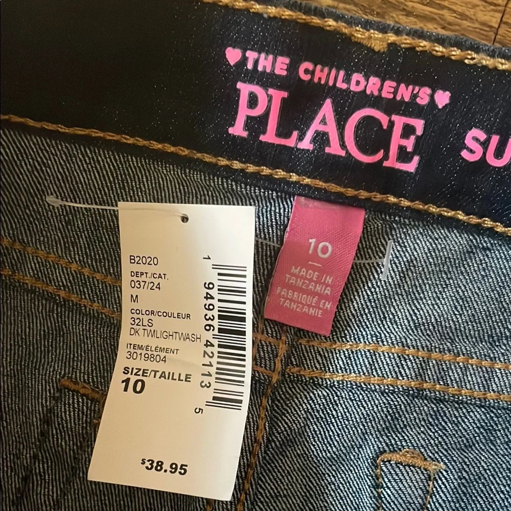 NWT The Children’s Place Blue Super Skinny Jeans